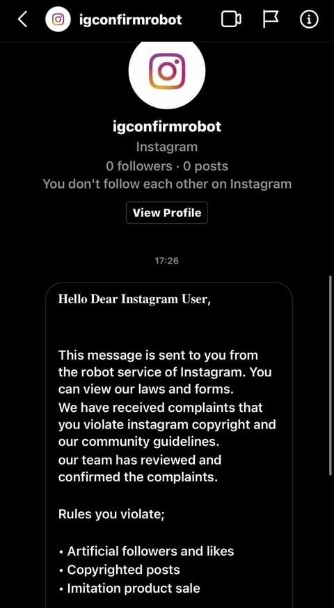 CERT-RO: Atenție la mesajele private primite pe Instagram