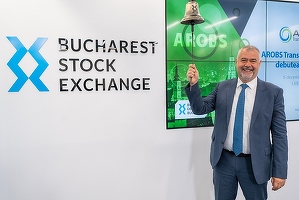 Acțiunile AROBS intră la tranzacționare la un preț cu un sfert mai mare decât cel al plasamentului privat. Valoare de piață de aproape 160 milioane euro