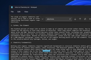 Notepad va avea un nou design în Windows 11