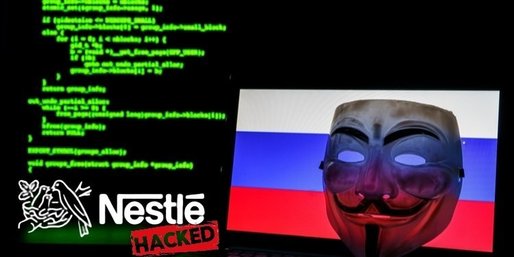 Anonymous a spart baza de date a Nestle pentru că a refuzat să plece din Rusia. Anunțul făcut de hackeri: "S-au scurs 10 GB"