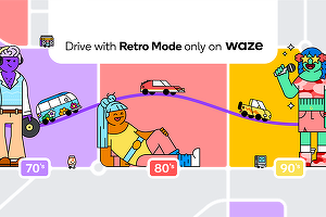 Waze lansează teme retro