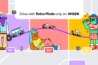 Waze lansează teme retro
