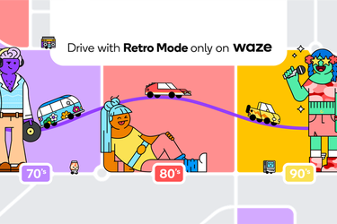 Waze lansează teme retro