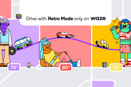 Waze lansează teme retro