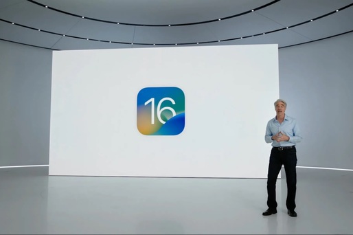 Apple a prezentat primele noutăți legate de iOS 16