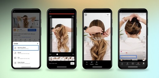 YouTube încearcă să determine creatorii de conținut să-și transforme filmările în clone de TikTok