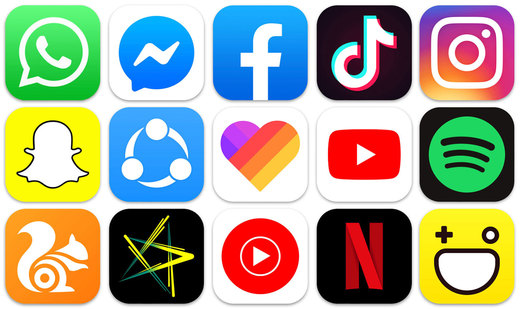 Timpul mediu de folosire a aplicațiilor mobile trece de 5 ore pe zi în unele țări. Cele mai folosite aplicații