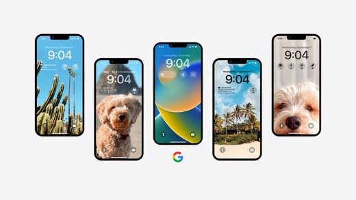 Google lansează primele widget-uri pentru iOS 16