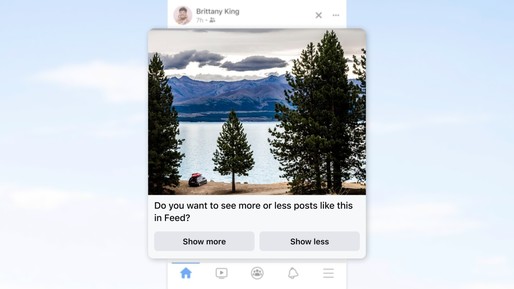 Facebook va oferi utilizatorilor mai mult control asupra conținutului pe care-l văd în feed