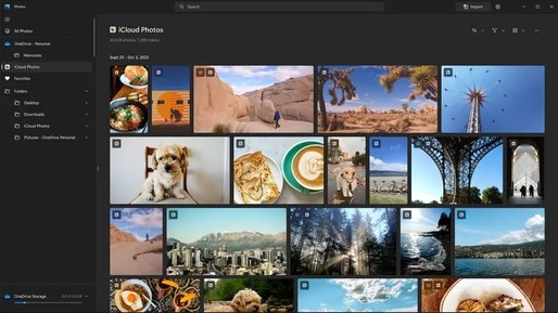 Aplicația Photos din Windows 11 dobândește acces la iCloud Photos. Una din rarele ocazii în care cei doi giganți colaborează