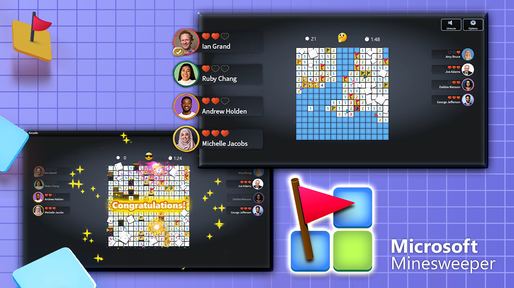 Microsoft Teams adaugă jocuri precum Solitaire și Minesweeper