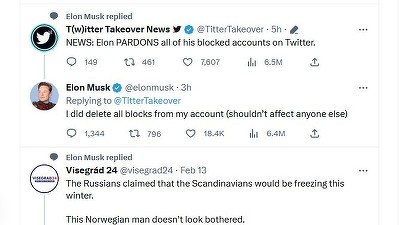Newsfeed-ul Twitter este acaparat de postări ale lui Elon Musk