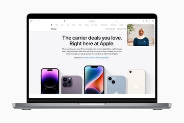 Magazinul online Apple va avea funcții de live video pentru cumpărarea iPhone-urilor