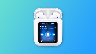 Apple brevetează o carcasă de AirPods cu touchscreen