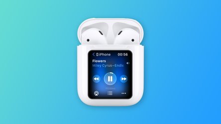 Apple brevetează o carcasă de AirPods cu touchscreen