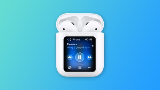 Apple brevetează o carcasă de AirPods cu touchscreen