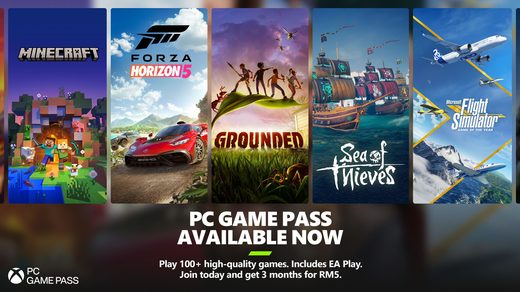 Microsoft extinde disponibilitatea serviciului PC Game Pass