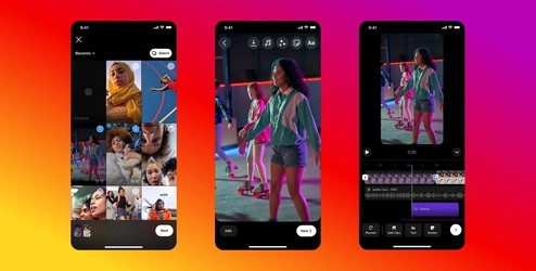 Instagram anunță noi funcții pentru filmările verticale