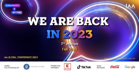 Conferința IAA Crestivity4Better se reîntoarce în 2023 cu tema: Human creativity for societal change