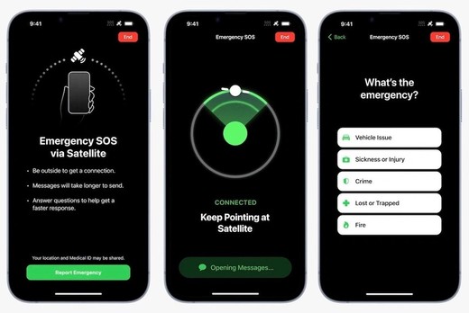 Apple extinde disponibilitatea serviciului de comunicare prin satelit
