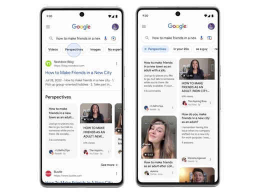 Google adaugă rezultatele din rețelele sociale în paginile de căutare