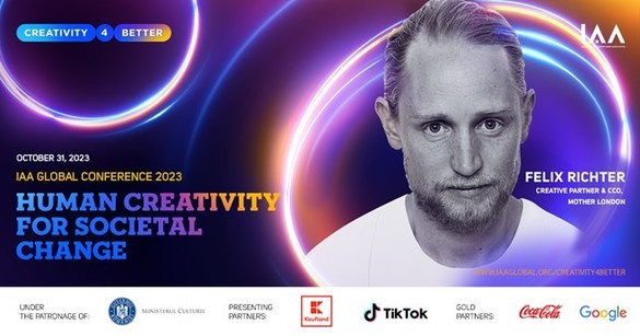 Unii dintre cei mai cool creativi ai lumii vin pe scena Creativity4Better 2023