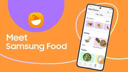 Samsung a lansat o aplicație pentru gătit, bazată pe AI