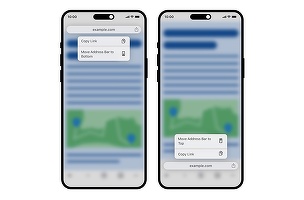 Google Chrome pentru iPhone permite mutarea barei de adrese jos