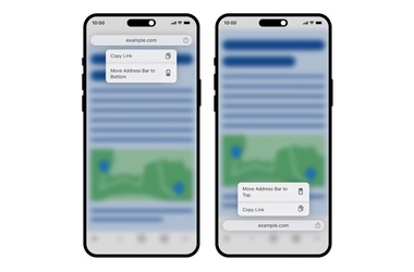 Google Chrome pentru iPhone permite mutarea barei de adrese jos