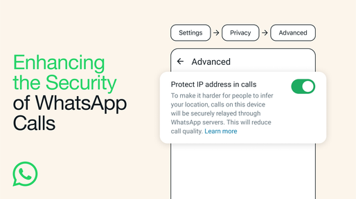 WhatsApp poate ascunde IP-ul utilizatorilor în cazul apelurilor video