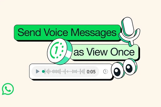 WhatsApp lansează mesajele vocale care se șterg singure
