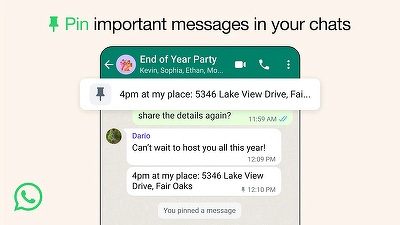 WhatsApp introduce opțiunea fixării mesajelor