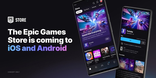 Epic își va lansa magazinul de jocuri pe iOS și Android