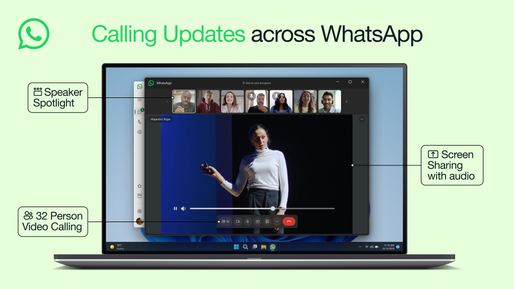 WhatsApp crește limita de participanți la apelurile video