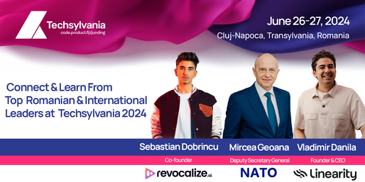 Techsylvania îi aduce pe scenă pe Mircea Geoană, Sebastian Dobrincu și fondatorul român care a adunat investiții de peste 35 de milioane de dolari 

