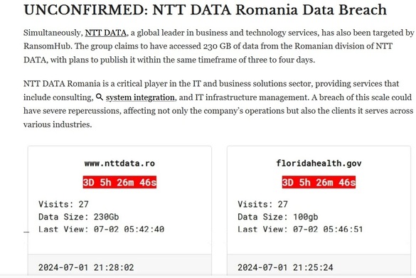 FOTO Una dintre cele mai mari companii IT din România a fost atacată de hackeri. Mesajul companiei către Profit.ro