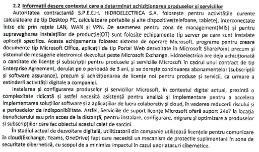 Hidroelectrica plătește polonezilor peste 15 milioane lei pentru licențe Microsoft