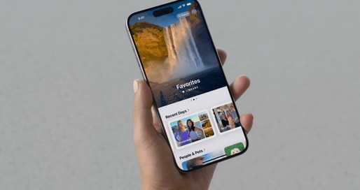 Apple adaugă o funcție de editare foto bazată pe AI în iOS 18.1