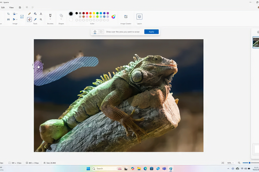 Aplicația Paint din Windows va oferi funcții de AI similare celor din Photoshop