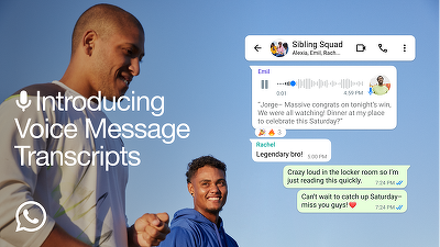 WhatsApp transcrie mesajele vocale
