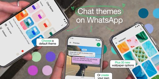 WhatsApp lansează teme grafice pentru chat-uri