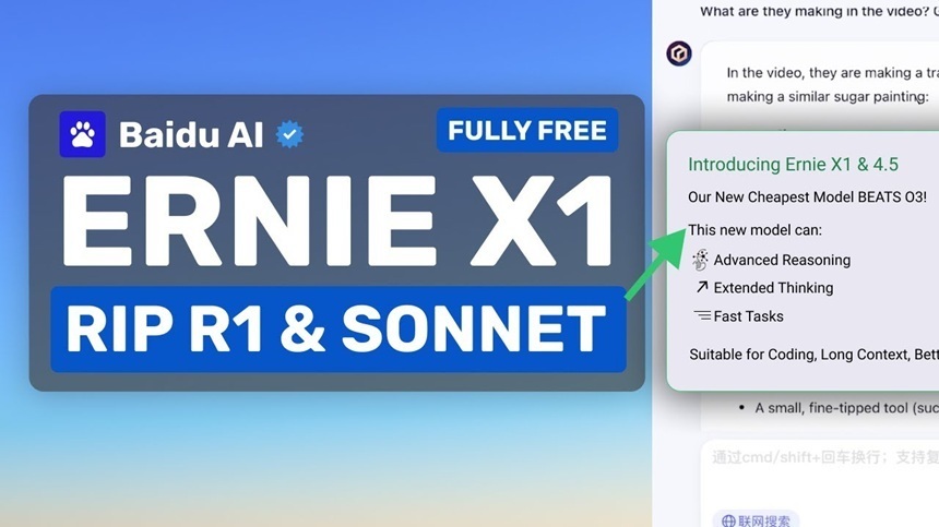 Baidu lansează două noi modele de inteligență artificială, pe fondul intensificării concurenței