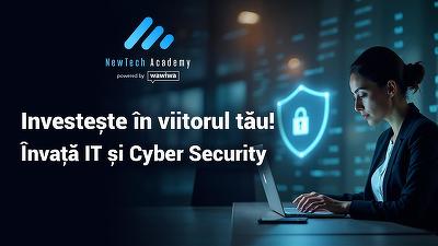 NewTech Academy lansează un curs nou de IT și Cybersecurity