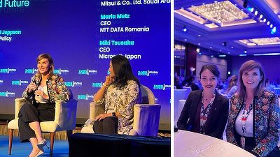 Maria Metz, CEO NTT DATA Romania, la Summit-ul Global Women in Tech din cadrul Osaka World Expo 2025: ”România poate fi un lider regional de avangardă cu tehnologia IOWN”