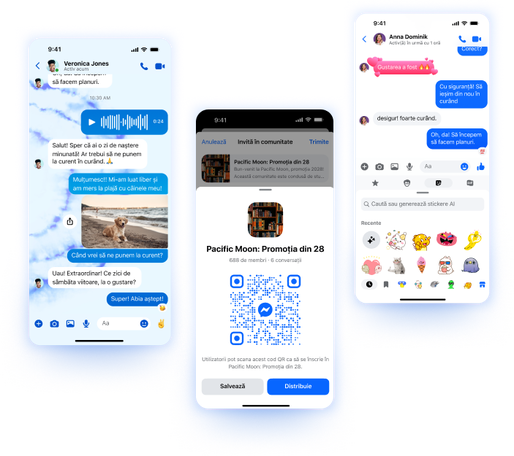 Cum adaugi prieteni în Messenger folosind codul QR