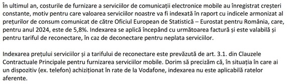 Vodafone își anunță clienții din România - o extraopțiune gratuită dispare