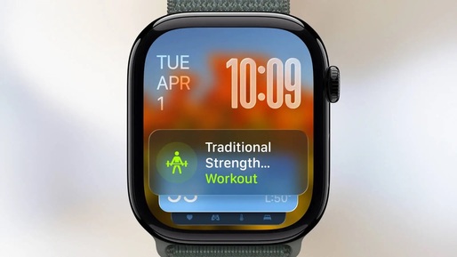 Inteligența artificială ajunge pe Apple Watch