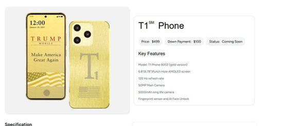 FOTO Trump Organization intră pe piața telefoniei mobile. Cum arată și cât costă noul smartphone Trump Mobile