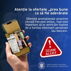 Tentativă de fraudă cu identitatea Notino