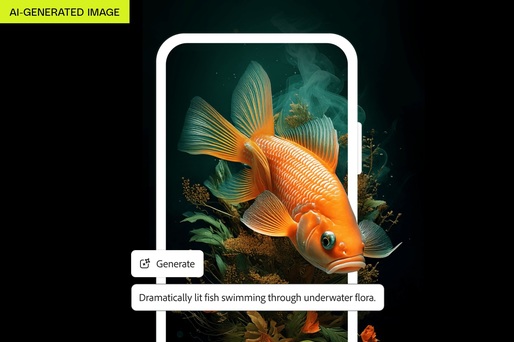 Adobe lansează o aplicație mobilă cu funcții de AI